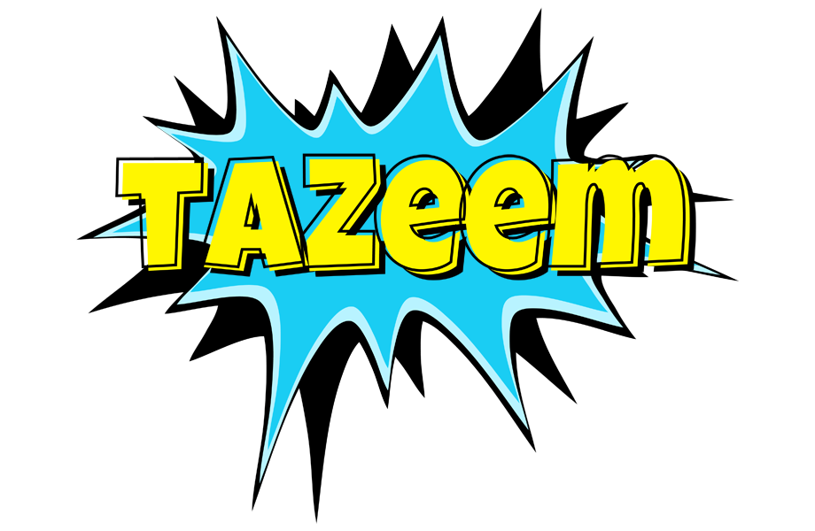 Tazeem amazing logo