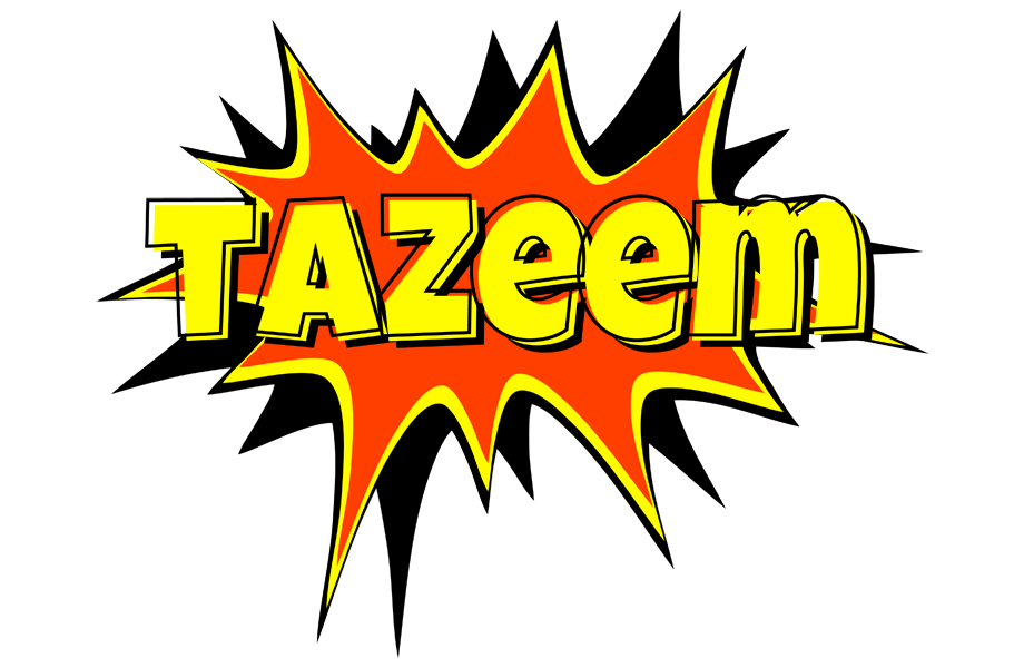 Tazeem bazinga logo