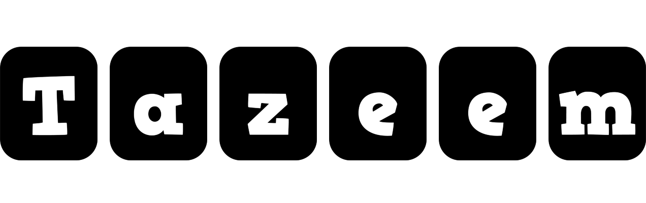 Tazeem box logo