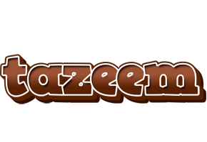 Tazeem brownie logo