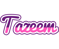 Tazeem cheerful logo