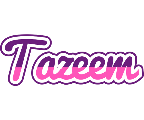 Tazeem cheerful logo