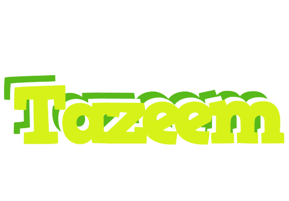 Tazeem citrus logo