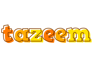 Tazeem desert logo