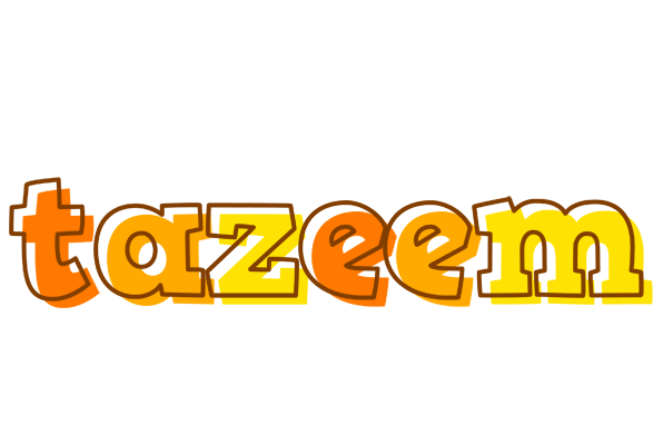 Tazeem desert logo