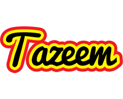 Tazeem flaming logo