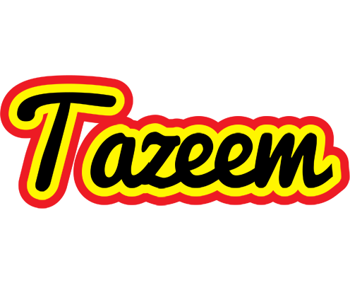 Tazeem flaming logo