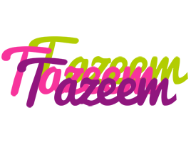 Tazeem flowers logo