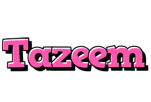 Tazeem girlish logo