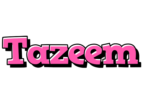 Tazeem girlish logo