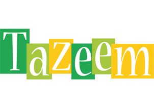 Tazeem lemonade logo