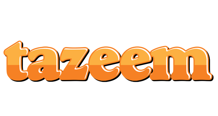 Tazeem orange logo