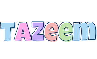 Tazeem pastel logo