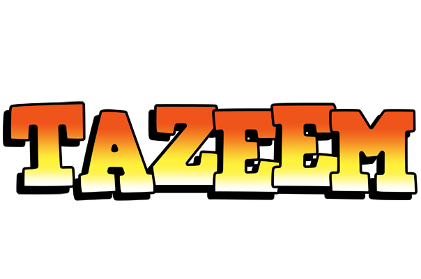 Tazeem sunset logo