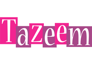 Tazeem whine logo