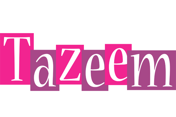 Tazeem whine logo