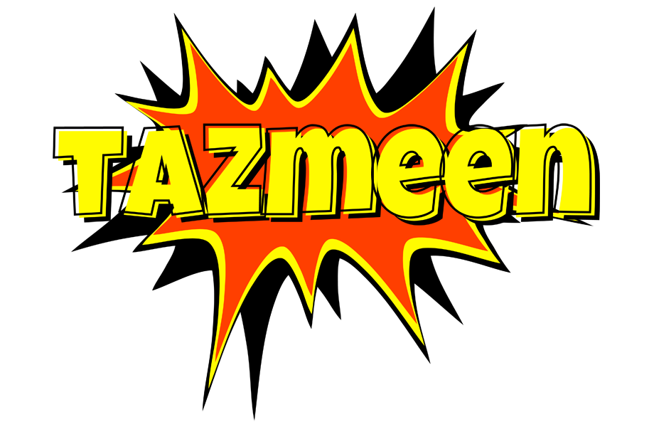 Tazmeen bazinga logo