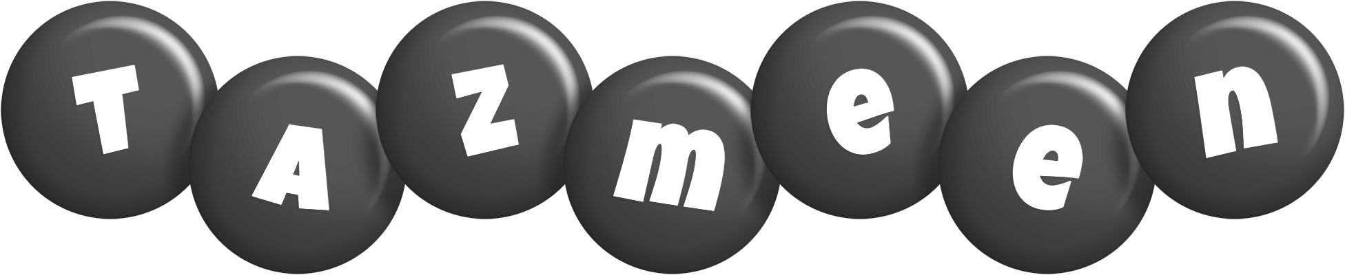 Tazmeen candy-black logo