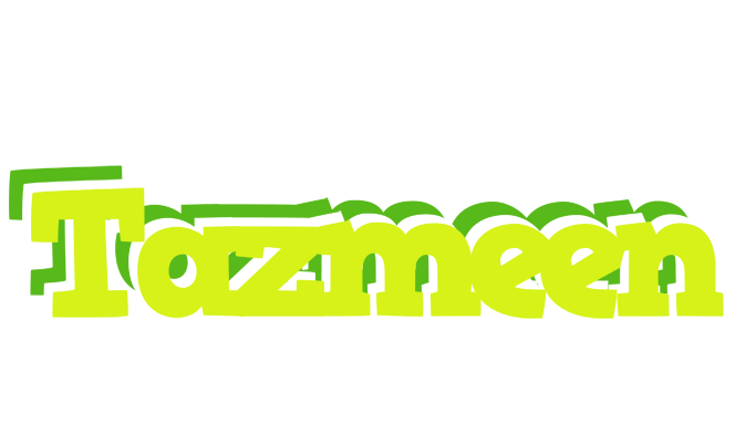 Tazmeen citrus logo