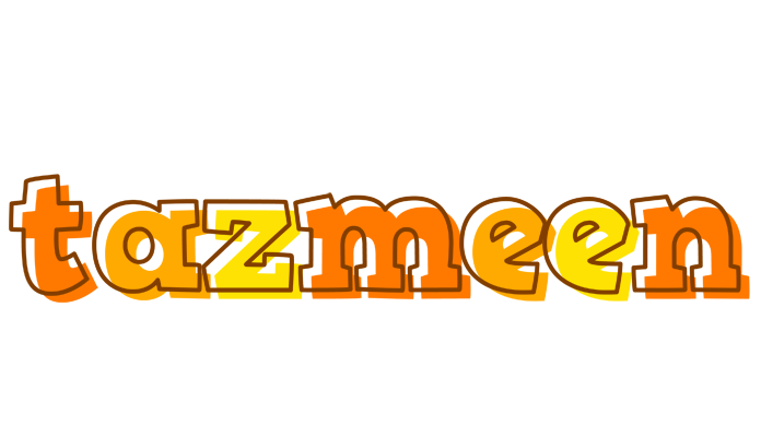 Tazmeen desert logo