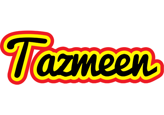 Tazmeen flaming logo