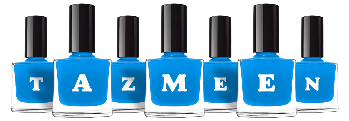 Tazmeen glossy logo