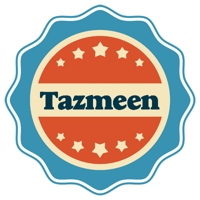 Tazmeen labels logo