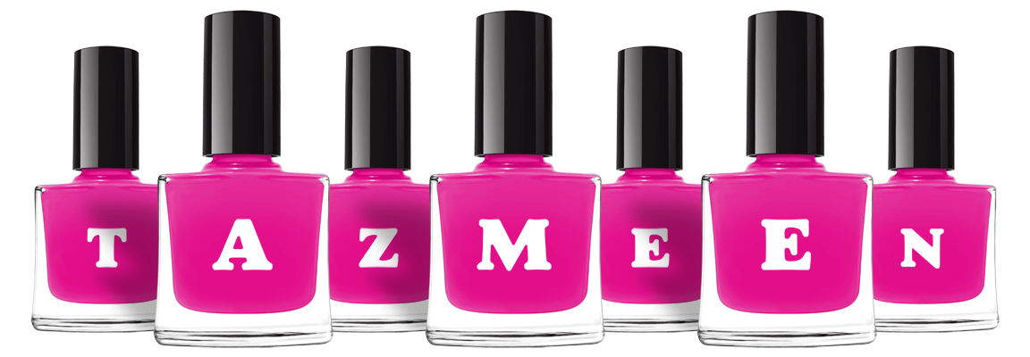 Tazmeen nails logo
