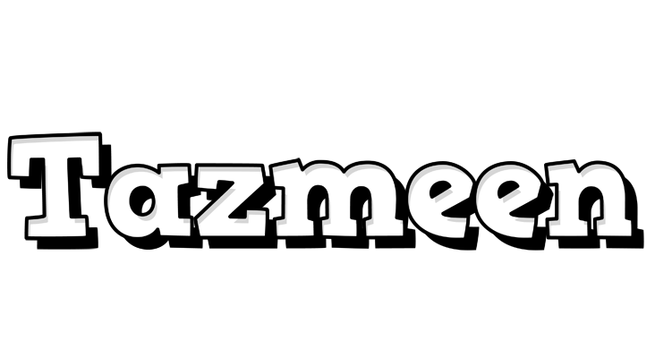 Tazmeen snowing logo