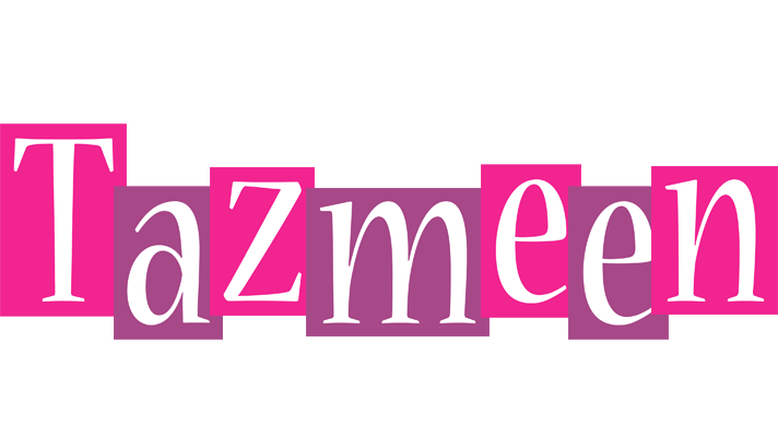 Tazmeen whine logo