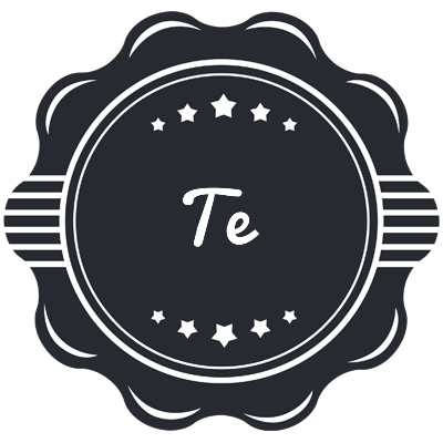Te badge logo