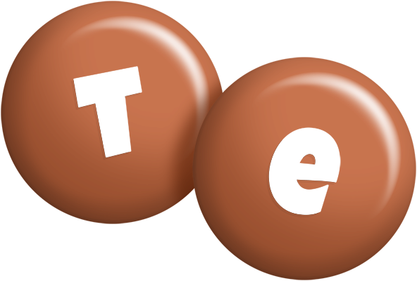 Te candy-brown logo
