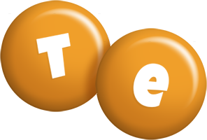 Te candy-orange logo