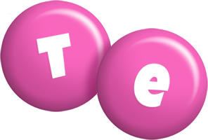 Te candy-pink logo