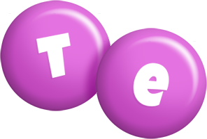 Te candy-purple logo