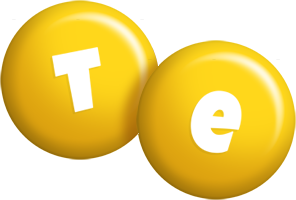 Te candy-yellow logo
