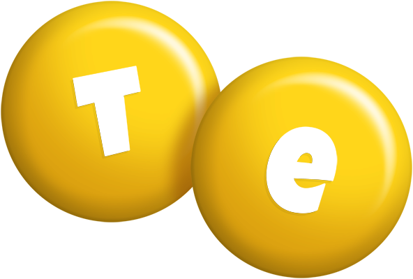 Te candy-yellow logo
