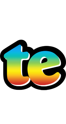 Te color logo