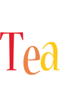 Tea birthday logo