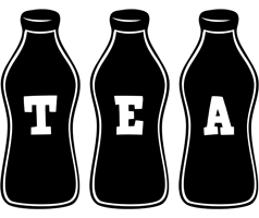 Tea bottle logo