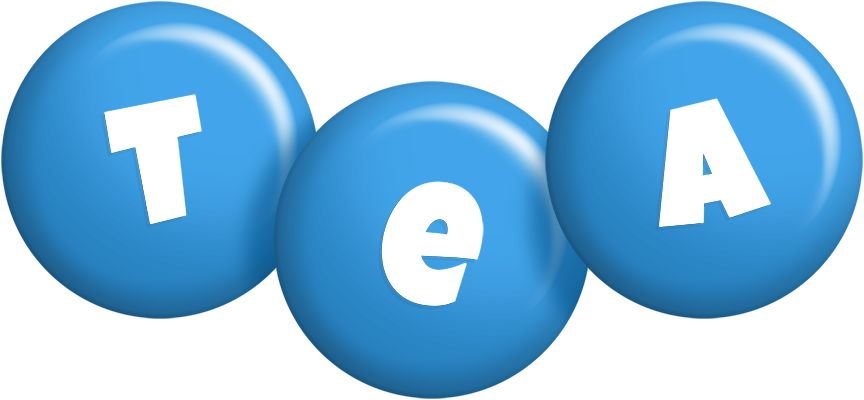 Tea candy-blue logo