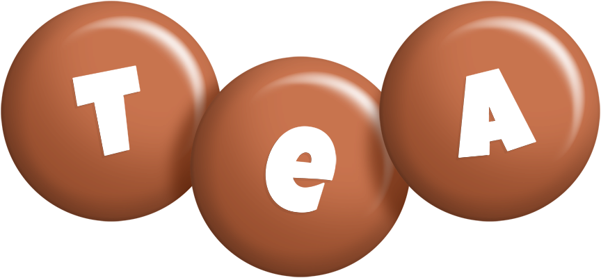 Tea candy-brown logo