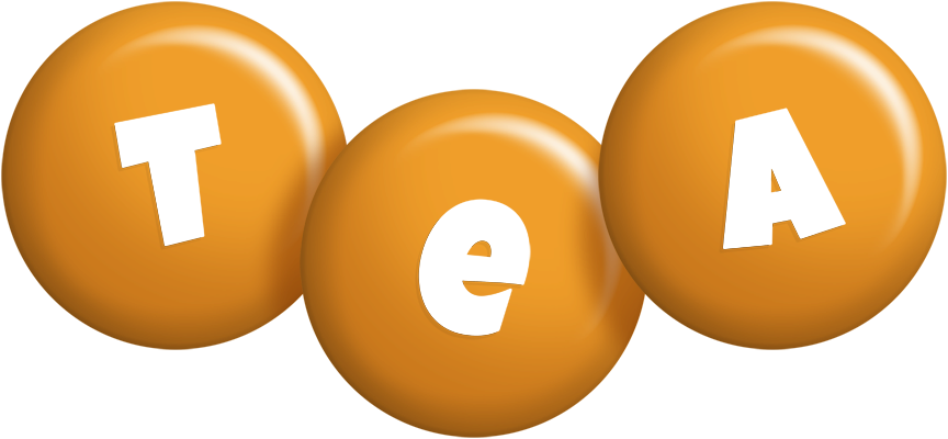 Tea candy-orange logo