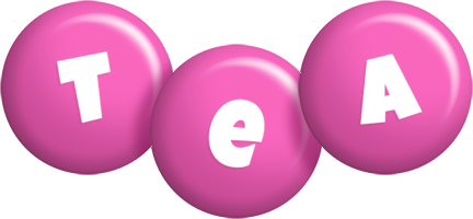 Tea candy-pink logo