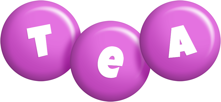 Tea candy-purple logo