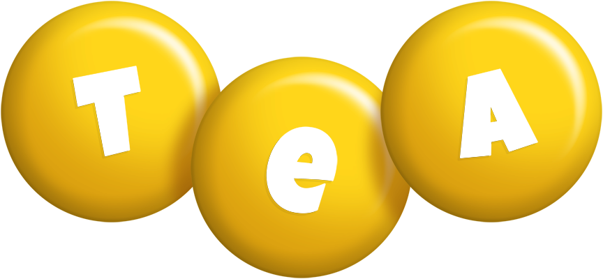 Tea candy-yellow logo