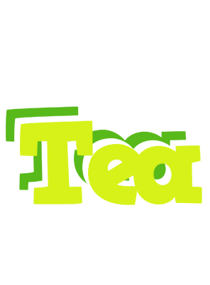 Tea citrus logo