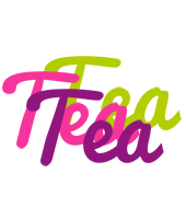 Tea flowers logo