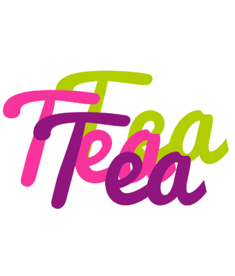Tea flowers logo