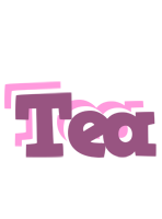 Tea relaxing logo